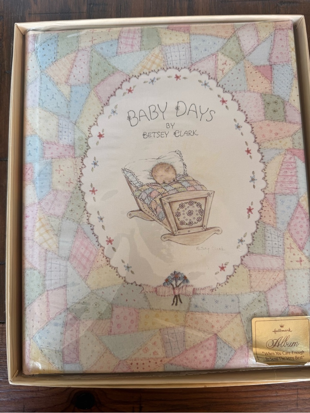 Hallmark Baby Days Pastel Patchwork Baby Photo Album - Multicolor